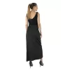 Φούστα Midi Σατινέ Wrap - Μαύρο Φούστα Midi Σατινέ Wrap - Μαύρο