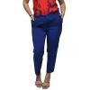 Plus Size Παντελόνι Tailored - Μπλε Ρουά Plus Size Παντελόνι Tailored - Μπλε Ρουά