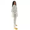 Plus Size Παντελόνι Tailored - Λευκό Plus Size Παντελόνι Tailored - Λευκό