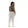 Plus Size Παντελόνι Tailored - Λευκό Plus Size Παντελόνι Tailored - Λευκό